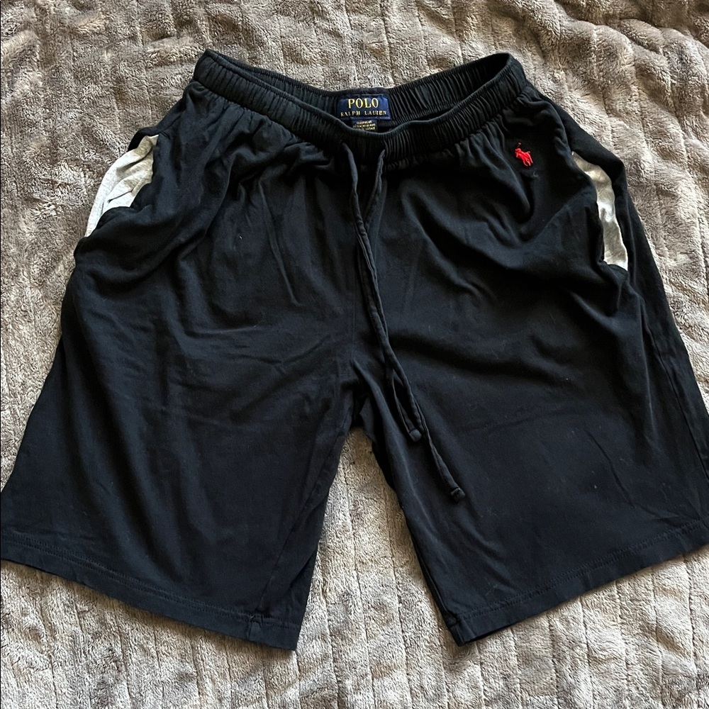 Polo by Ralph Lauren Black and White sleepwear shorts. Lounge wear size small